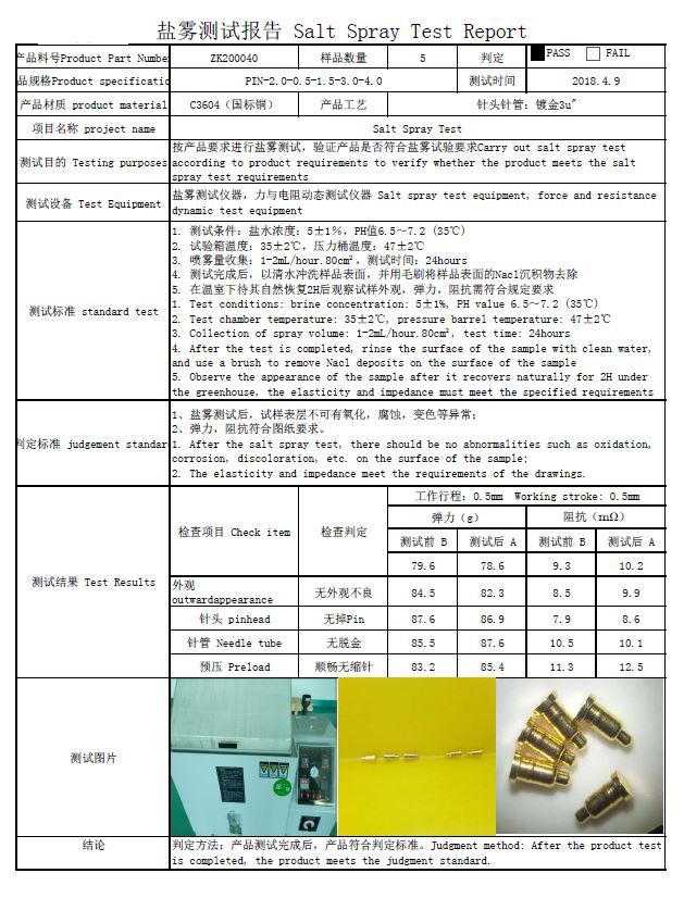 Salt report Salt report