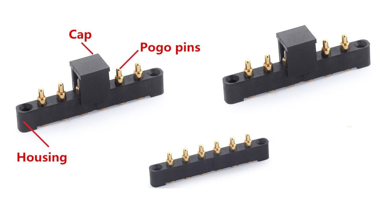 Pogo Pin 6Pin pogo pin connector Pogo Pin 6Pin pogo pin connector