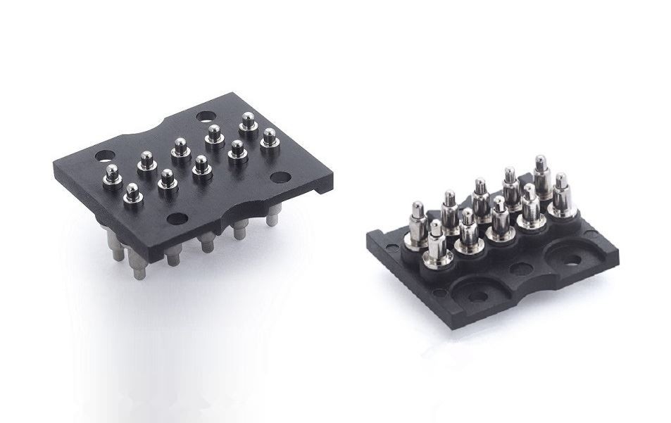 10 pin spring Pogo Pin plated connector 10 pin spring Pogo Pin plated connector