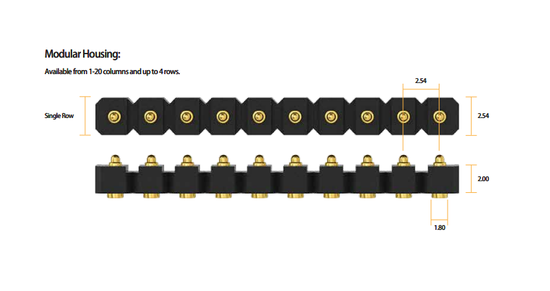 pogo pin housing pogo pin housing