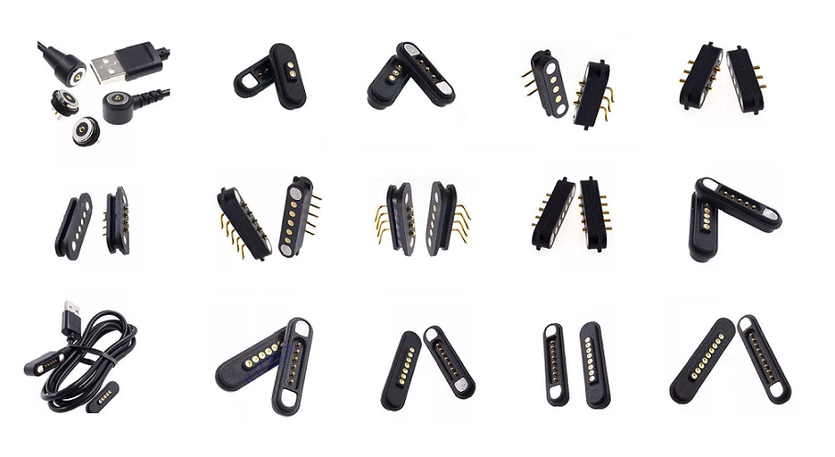 magnetic pogo pin connector magnetic pogo pin connector