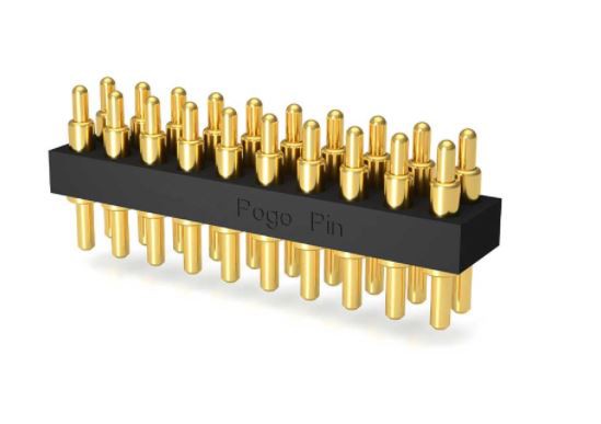 Gullhúðuð Pogo Pin tengi