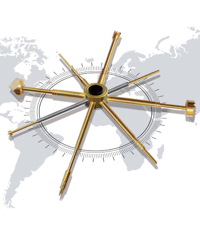 Hástraumur gormhlaðinn Pogo Pin