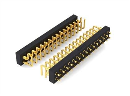 Beygja hægri horn Pogo Pin