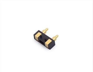 Side Pogo Pin Plated Gold 3u ''