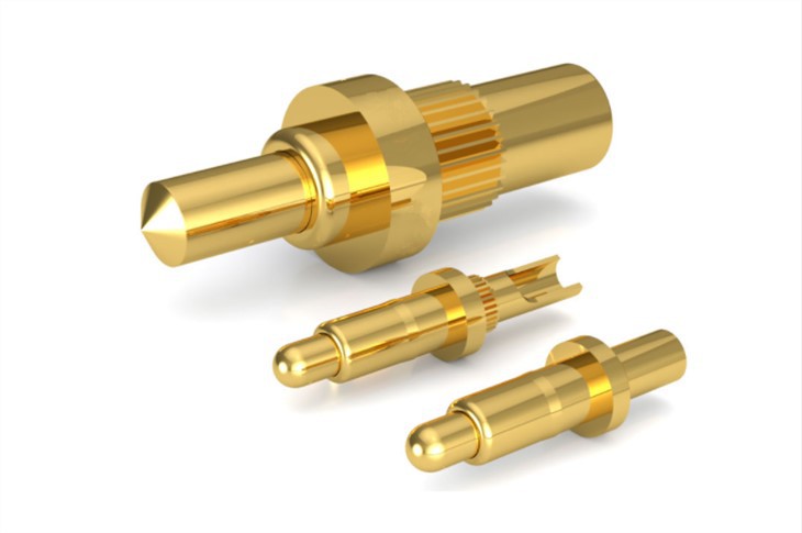 Lóðmálsvír Pogo pinna með lóðmálmur