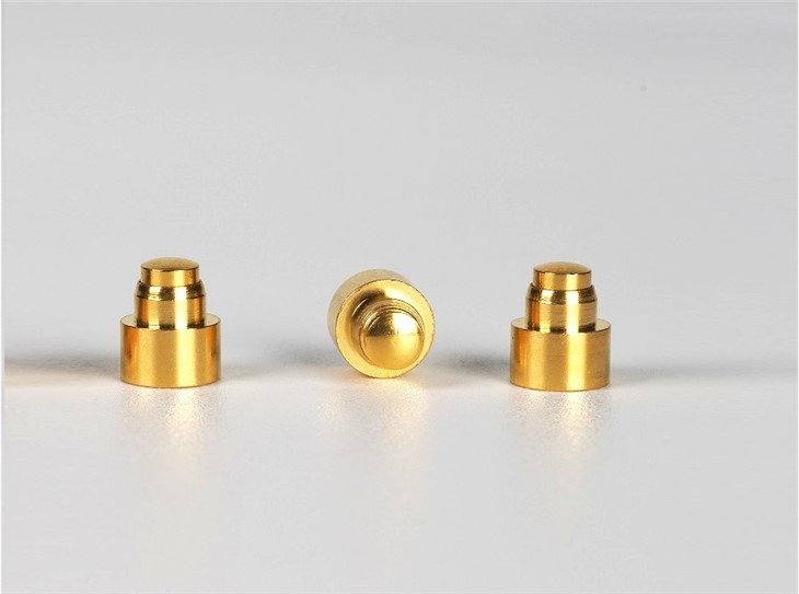 Fjaðraðir rafmagnssnertiflötur Pogo Pins