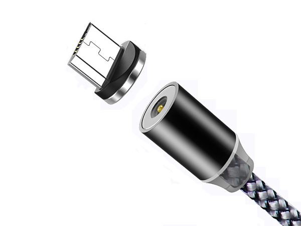 Fjaðurhlaðinn segultengisnúra