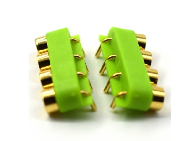 Spring-load Pogo Pin Right Angle Connector